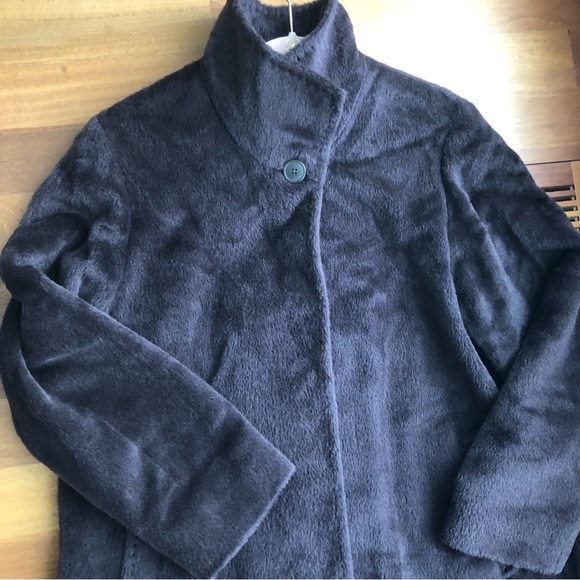 Cinzia Rocca pressed llama full length coat - Picture 7 of 15